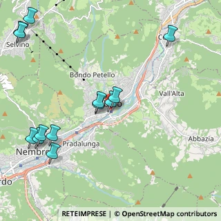 Mappa Piazza Giovan Battista Moroni, 24021 Albino BG, Italia (2.60231)
