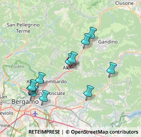 Mappa Piazza Gian Battista Moroni, 24021 Albino BG, Italia (7.32818)