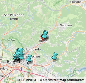 Mappa Piazza Giovan Battista Moroni, 24021 Albino BG, Italia (9.686)