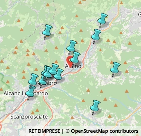 Mappa Via Mazzini, 24021 Albino BG, Italia (3.624)