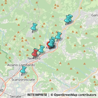 Mappa Via Mazzini, 24021 Albino BG, Italia (2.68667)