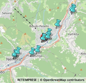 Mappa Via Mazzini, 24021 Albino BG, Italia (1.82917)