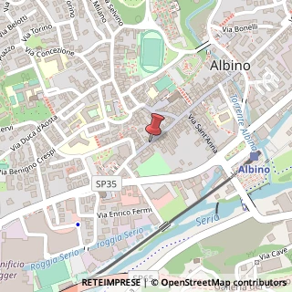 Mappa Via Giuseppe Mazzini, 143, 24021 Albino, Bergamo (Lombardia)