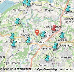 Mappa Frazione Ceresa, 23895 Nibionno LC, Italia (2.48538)