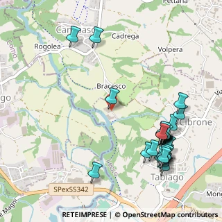 Mappa Frazione Ceresa, 23895 Nibionno LC, Italia (0.62593)