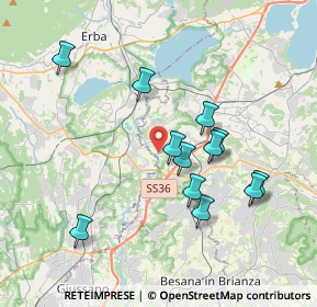 Mappa Frazione Ceresa, 23895 Nibionno LC, Italia (3.51)