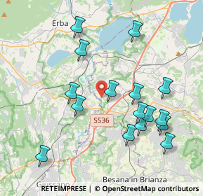 Mappa Frazione Ceresa, 23895 Nibionno LC, Italia (4.06438)