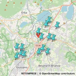 Mappa Località Ceresa, 23895 Nibionno LC, Italia (3.928)