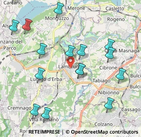 Mappa 22045 Lambrugo CO, Italia (2.34563)