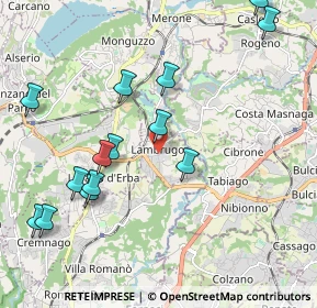 Mappa 22045 Lambrugo CO, Italia (2.28857)