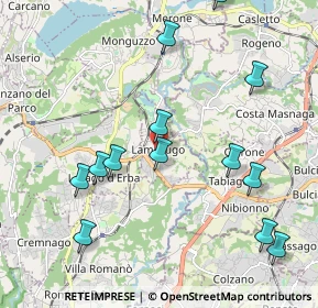 Mappa 22045 Lambrugo CO, Italia (2.26231)