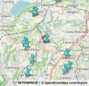 Mappa 22045 Lambrugo CO, Italia (2.4)