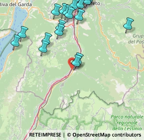 Mappa Viale IV Novembre, 38061 Ala TN, Italia (10.121)