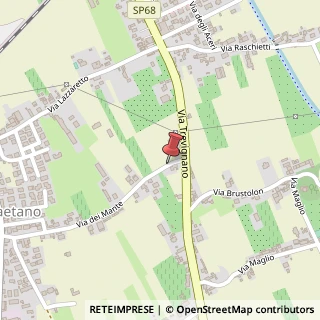 Mappa Via dei Mante, 40, 31044 Montebelluna, Treviso (Veneto)