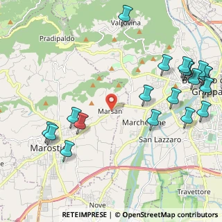 Mappa Via Antonio Nonis, 36063 Marostica VI, Italia (2.7535)