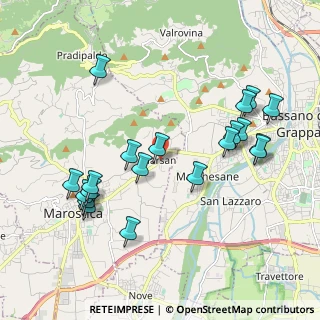 Mappa Via Antonio Nonis, 36063 Marostica VI, Italia (2.101)