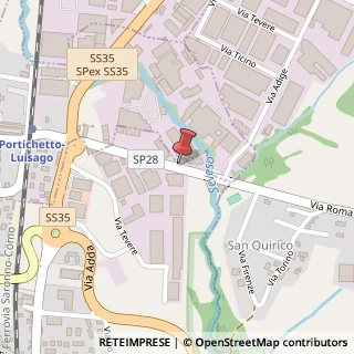 Mappa Via Gorizia, 11, 22070 Luisago, Como (Lombardia)