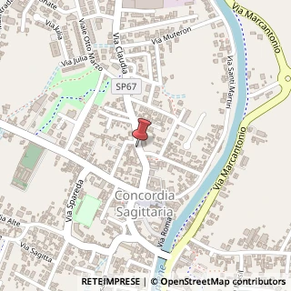 Mappa Via Claudia, 72, 30023 Concordia Sagittaria VE, Italia, 30023 Concordia Sagittaria, Venezia (Veneto)