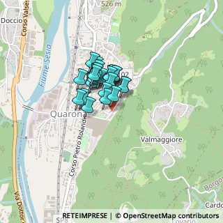 Mappa Via Gian Giacomo Massarotti, 13017 Quarona VC, Italia (0.25172)