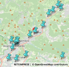 Mappa Via B. Crespi, 24021 Albino BG, Italia (5.45059)