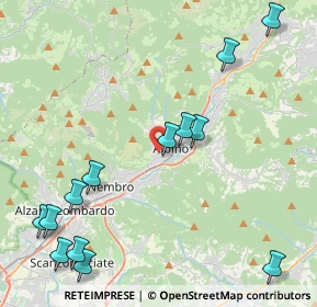 Mappa Via B. Crespi, 24021 Albino BG, Italia (5.35231)