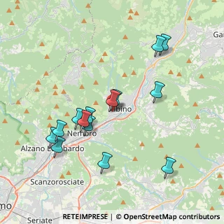 Mappa Via B. Crespi, 24021 Albino BG, Italia (3.79857)