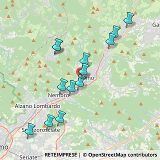 Mappa Via B. Crespi, 24021 Albino BG, Italia (4.03615)