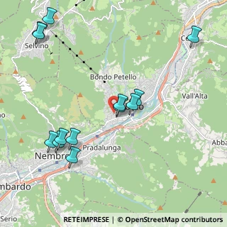 Mappa Via B. Crespi, 24021 Albino BG, Italia (2.32615)