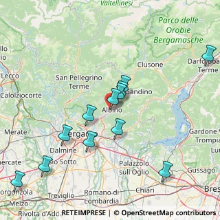 Mappa Via B. Crespi, 24021 Albino BG, Italia (16.125)