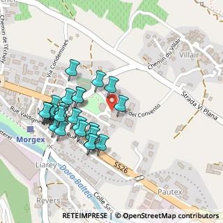 Mappa Viale del Convento, 11017 Morgex AO, Italia (0.22692)