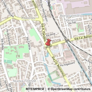 Mappa Via Ca' Rezzonico, 24, 36061 Bassano del Grappa, Vicenza (Veneto)