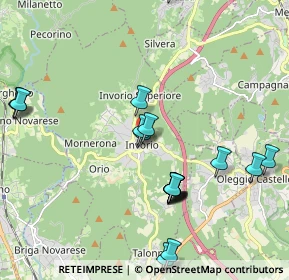 Mappa Via Giovanni Curioni, 28045 Invorio NO, Italia (2.2055)