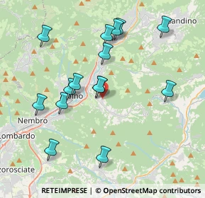 Mappa Via Grumelduro, 24021 Albino BG, Italia (3.892)