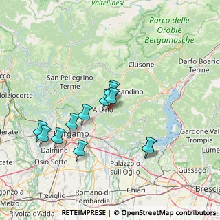 Mappa Via Grumelduro, 24021 Albino BG, Italia (13.31583)