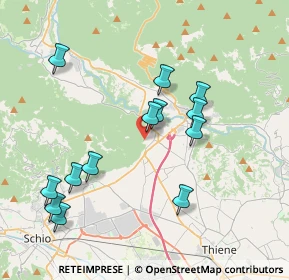 Mappa Via Levrena, 36013 Piovene Rocchette VI, Italia (3.90308)