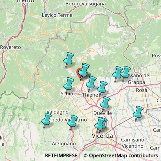Mappa Via Levrena, 36013 Piovene Rocchette VI, Italia (14.785)