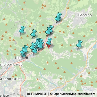 Mappa Via Casazza, 24021 Albino BG, Italia (3.117)