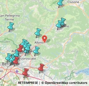 Mappa Via Casazza, 24021 Albino BG, Italia (10.097)