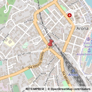 Mappa Via Torino,  14, 28041 Arona, Novara (Piemonte)