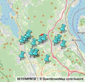 Mappa Via Gamarra, 28045 Invorio NO, Italia (3.10188)