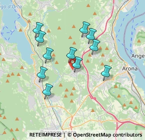 Mappa Via Gamarra, 28045 Invorio NO, Italia (3.16182)