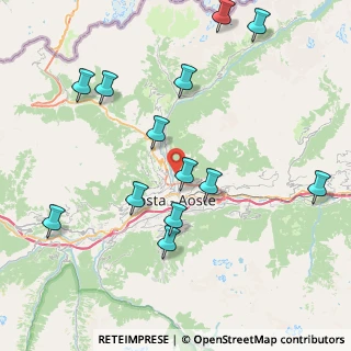 Mappa Frazione Neyves, 11100 Aosta AO, Italia (8.85385)