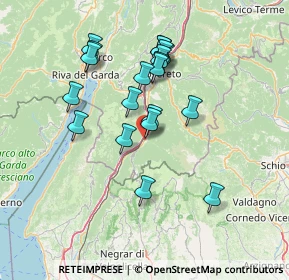 Mappa Corso Passo Buole, 38061 Trento TN, Italia (12.8625)