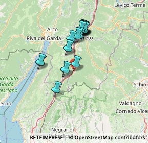 Mappa Corso Passo Buole, 38061 Trento TN, Italia (11.796)