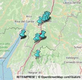 Mappa 38061 Trento TN, Italia (11.196)