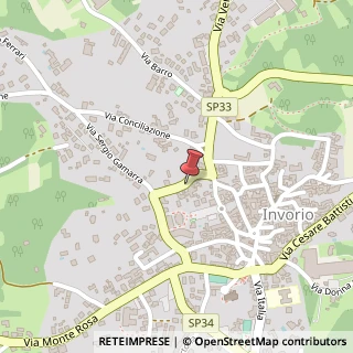 Mappa Via Guglielmo Marconi, 33, 28045 Invorio NO, Italia, 28045 Invorio, Novara (Piemonte)