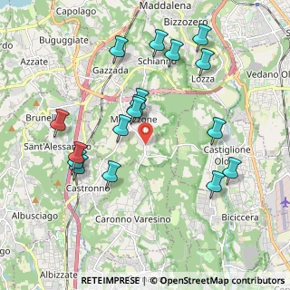 Mappa Via Caronno Varesino, 21040 Morazzone VA, Italia (2.04294)