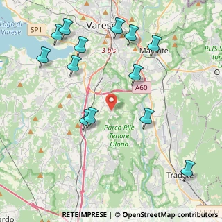 Mappa Via Caronno Varesino, 21040 Morazzone VA, Italia (4.79462)