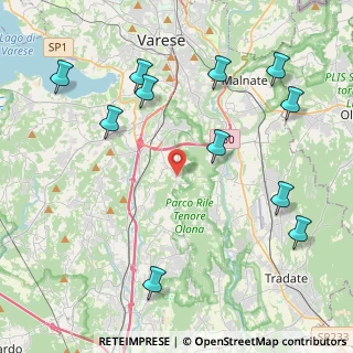 Mappa Via Caronno Varesino, 21040 Morazzone VA, Italia (5.05818)