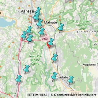 Mappa Via Ludovico Castiglioni, 21043 Castiglione Olona VA, Italia (4.64533)